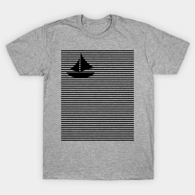 Sailboat T-Shirt by ganola